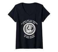 Mujer Vikingos Valhalla | Thor | Odín | Vikings Ragnar. Camiseta Cuello V