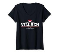 Mujer Villach Austria Camiseta Cuello V