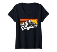 Mujer Virginia Camiseta Cuello V