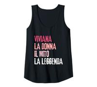 Mujer Viviana La Donna Il Mito La Leggenda Festa di Compleanno Camiseta sin Mangas