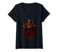Mujer Vlad el Empalador - Vlad III. Camiseta Cuello V