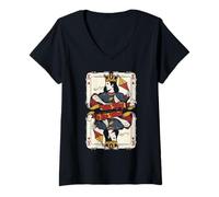 Mujer Volar Cometas Kite King In The Wind Camiseta Cuello V