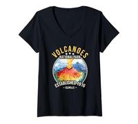 Mujer Volcanoes National Park | Hawaii Camiseta Cuello V