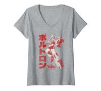 Mujer Voltron Japanese Defender Camiseta Cuello V