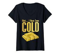 Mujer Wait, I Have Seen Gold Camiseta Cuello V