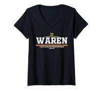 Mujer Waren Germany/Deutschland Camiseta Cuello V