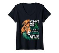 Mujer We Dont Know How Strong We Are Until Strong Is Mental Health Camiseta Cuello V