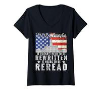 Mujer We The People - Válido como Siempre para una Democracia Camiseta Cuello V