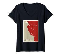 Mujer Welcome To Derry Air Force Camiseta Cuello V