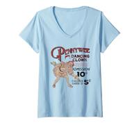 Mujer Welcome To Derry Pennywise Circus Poster Camiseta Cuello V