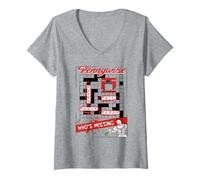 Mujer Welcome To Derry Pennywise Crossword Puzzle Camiseta Cuello V