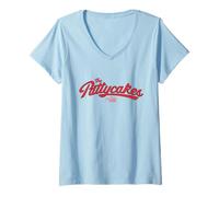 Mujer Welcome To Derry The Pattycakes Logo Camiseta Cuello V