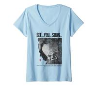 Mujer Welcome To Derry Time To Float See You Soon Camiseta Cuello V