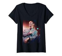 Mujer Wet Wet Wet Greatest Hits Gira Marti Pellow en Vivo 1993 Camiseta Cuello V