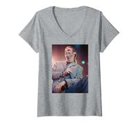 Mujer Wet Wet Wet Marti Pellow Greatest Hits Tour en Vivo en 1993 Camiseta Cuello V