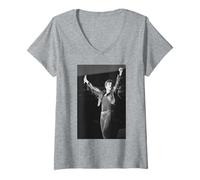 Mujer Wham! Concierto de Despedida de George Michael Wembley pasada Navidad Camiseta Cuello V