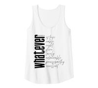 Mujer Whatever is True Filipenses 4:8 Verso bíblico Escritura Camiseta sin Mangas