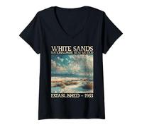Mujer White Sands National Park | New Mexico Camiseta Cuello V