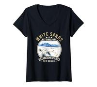 Mujer White Sands National Park | New Mexico Camiseta Cuello V