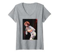 Mujer Whitney Houston I'm Your Baby Tonight World Tour en Wembley Camiseta Cuello V