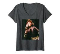 Mujer Whitney Houston Live The Bodyguard World Tour 1993 Camiseta Cuello V