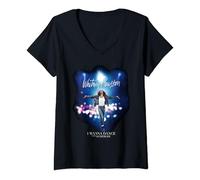 Mujer Whitney Houston Quiero Bailar Con Alguien Camiseta Cuello V