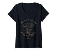 Mujer Wicked Dr. Dillamond Laurels Portrait Camiseta Cuello V