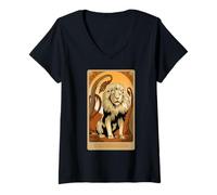 Mujer Wicked: For Good A Very Nervous Lion Camiseta Cuello V