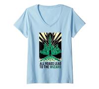 Mujer Wicked: For Good All Roads Lead to the Wizard Camiseta Cuello V