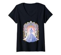 Mujer Wicked: For Good Glinda Shades of Blue Camiseta Cuello V