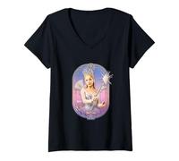 Mujer Wicked: For Good Glinda Sparkling Wand Camiseta Cuello V