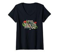 Mujer Wicked: For Good I Feel Wicked Camiseta Cuello V