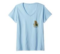 Mujer Wicked: For Good Made of Straw Front & Back Camiseta Cuello V