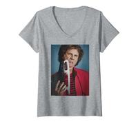Mujer Will Ferrell Blades Of Glory Actor de Michael Grecco Camiseta Cuello V