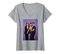 Mujer Will & Grace Debra Jugando a Eric McCormack por Michael Grecco Camiseta Cuello V