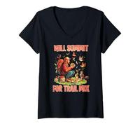 Mujer WILL SUMMIT FOR TRAIL MIX Camiseta Cuello V
