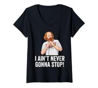 Mujer William Montgomery Camisa, I Ain't Never Gonna Shop Camiseta, Camiseta Cuello V