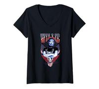 Mujer Willie Nelson Eagle oficial Camiseta Cuello V