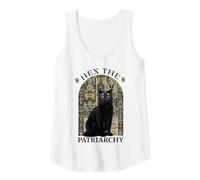 Mujer Witch Black Cat Hex The Patriarchy Camiseta sin Mangas