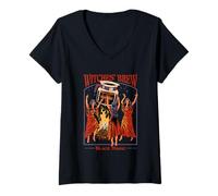 Mujer Witches Brew Coffee Sarcastic Vintage Funny Adult Humor Camiseta Cuello V