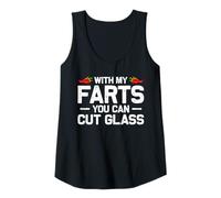 Mujer With my farts you can cut glass pedos muñecos pedos pedos Camiseta sin Mangas