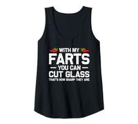 Mujer With my farts you can cut glass pedos muñecos pedos pedos Camiseta sin Mangas