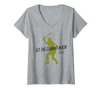 Mujer Xena: Warrior Princess Battle Ready Camiseta Cuello V