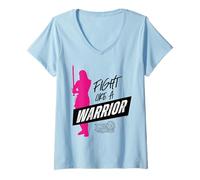 Mujer Xena: Warrior Princess Fight Like A Warrior Camiseta Cuello V
