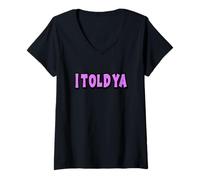 Mujer Ya te dije Camiseta Cuello V
