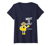 Mujer Yo Gabba Gabba! What Is Love Valentine's Day Plex Camiseta Cuello V