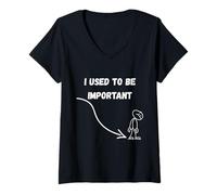 Mujer YO SOÍA SER Importante Camiseta Cuello V