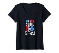 Mujer Yo Soy Série 56 Camiseta Cuello V