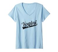Mujer Yogini Ayurveda Camiseta Cuello V