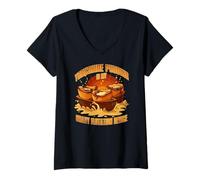 Mujer Yorkshire Pudding IS MY Gravy Flotation Device Camiseta Cuello V
